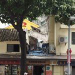Terracina, crolla tetto di un ristorante: 7 feriti, uno grave